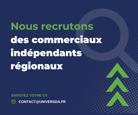 Nous recrutons ! Commerciaux indépendants régionaux (H/F)